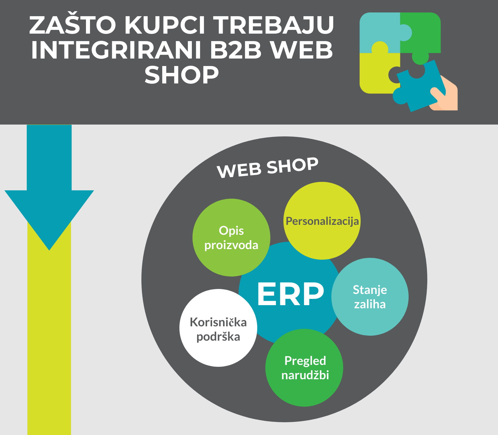 B2B web shop Hecta sustav